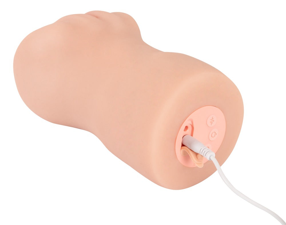 Realistisk Masturbator med Sug & Vibration