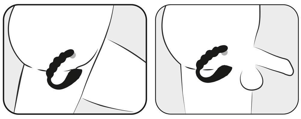 Black Velvets Bendable Dual Stimulator – Dubbelvibrator