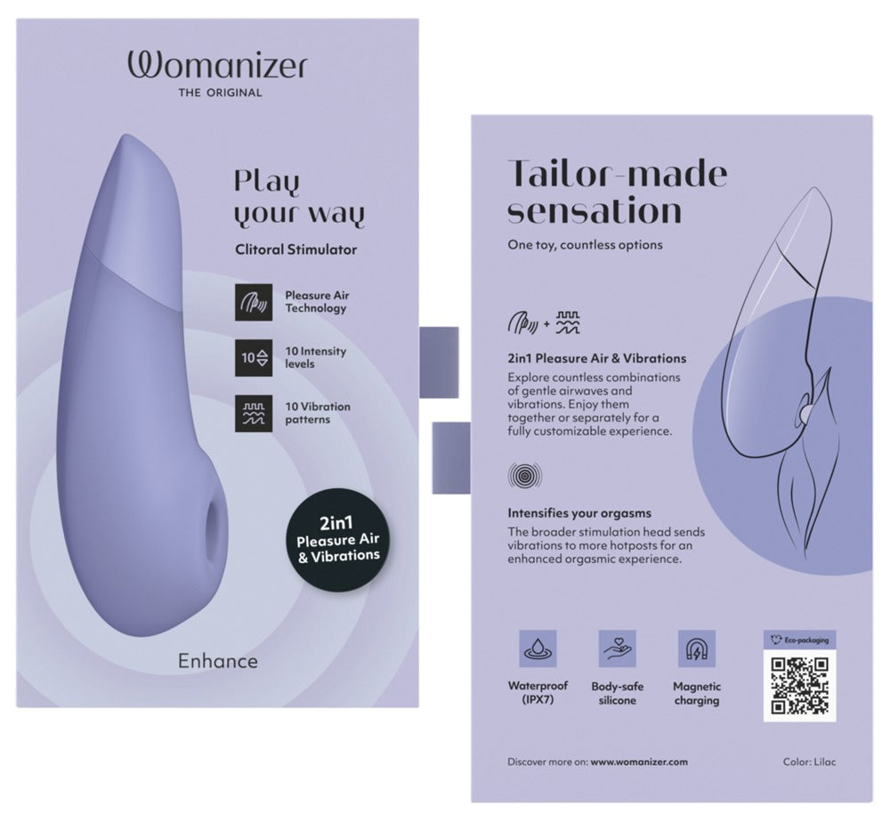 Womanizer ENHANCE – Premium Dubbel Stimulering