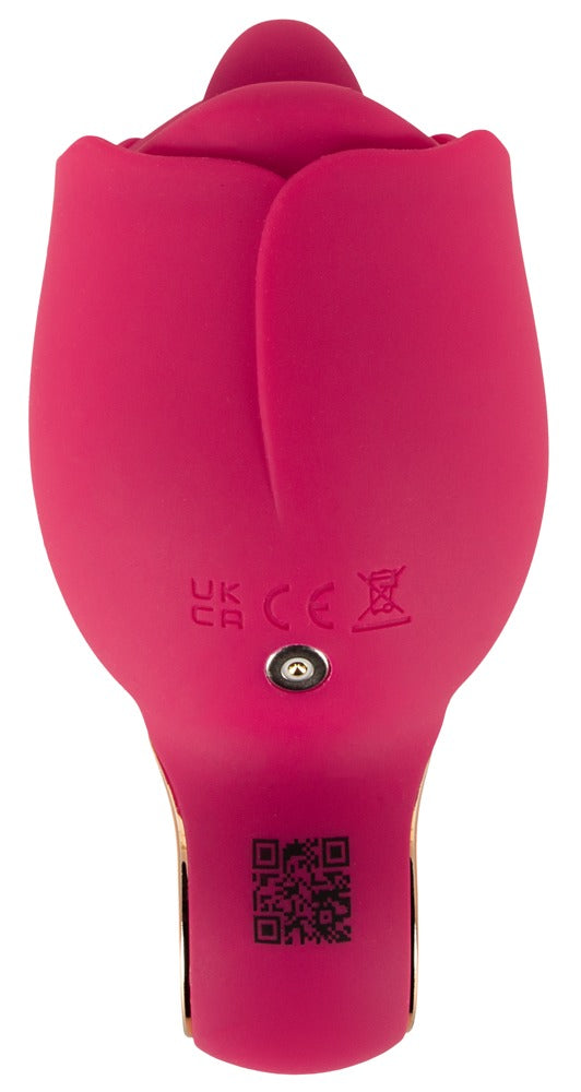 Oral Fun Vibrator med Roterande Tunga