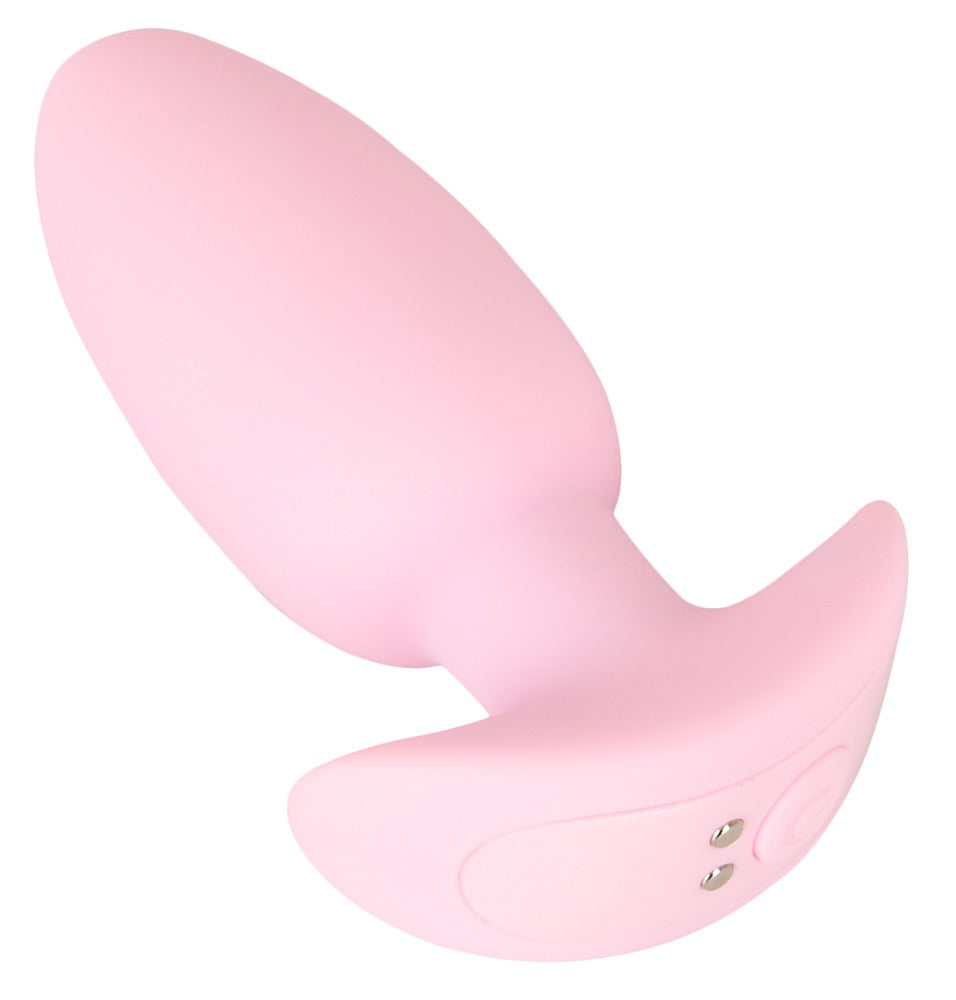 Cuties Mini Analplugg med Vibration Rosa