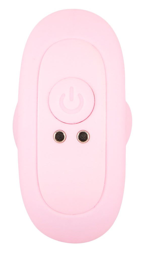 Cuties Mini Analplugg med Vibration Rosa