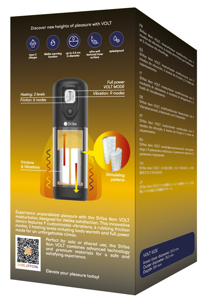 IKON VOLT Automatisk Masturbator