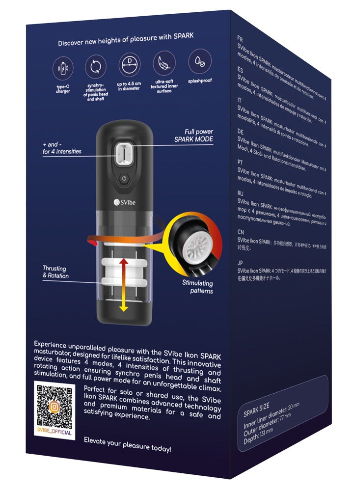 IKON SPARK Automatisk Masturbator