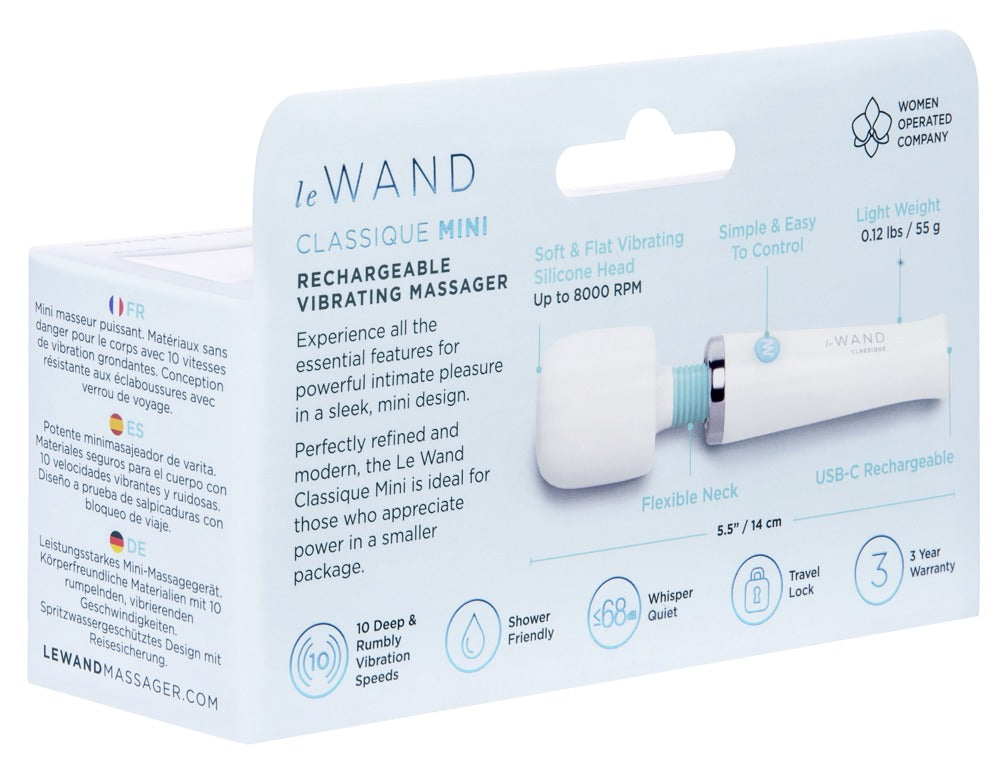 Le Wand Classique Mini Vibrator