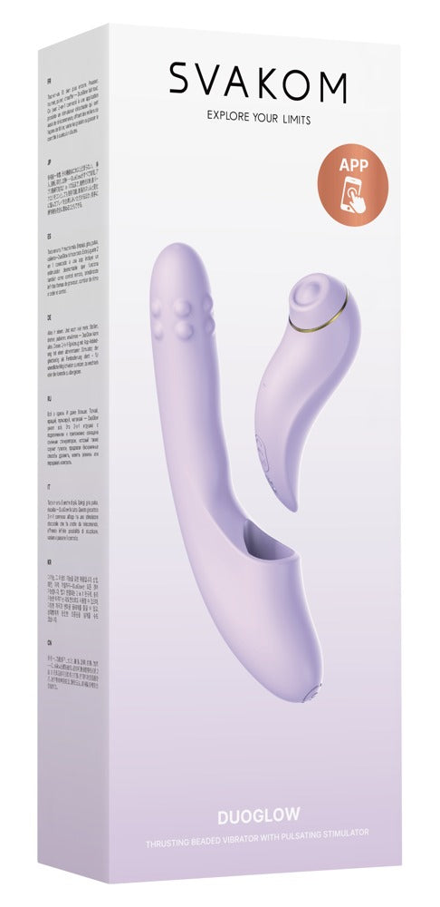 SVAKOM DuoGlow 2-i-1 Vibrator