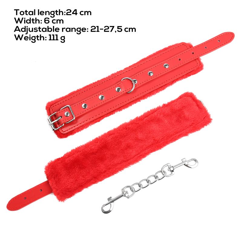 Röda Handbojor med Kedja