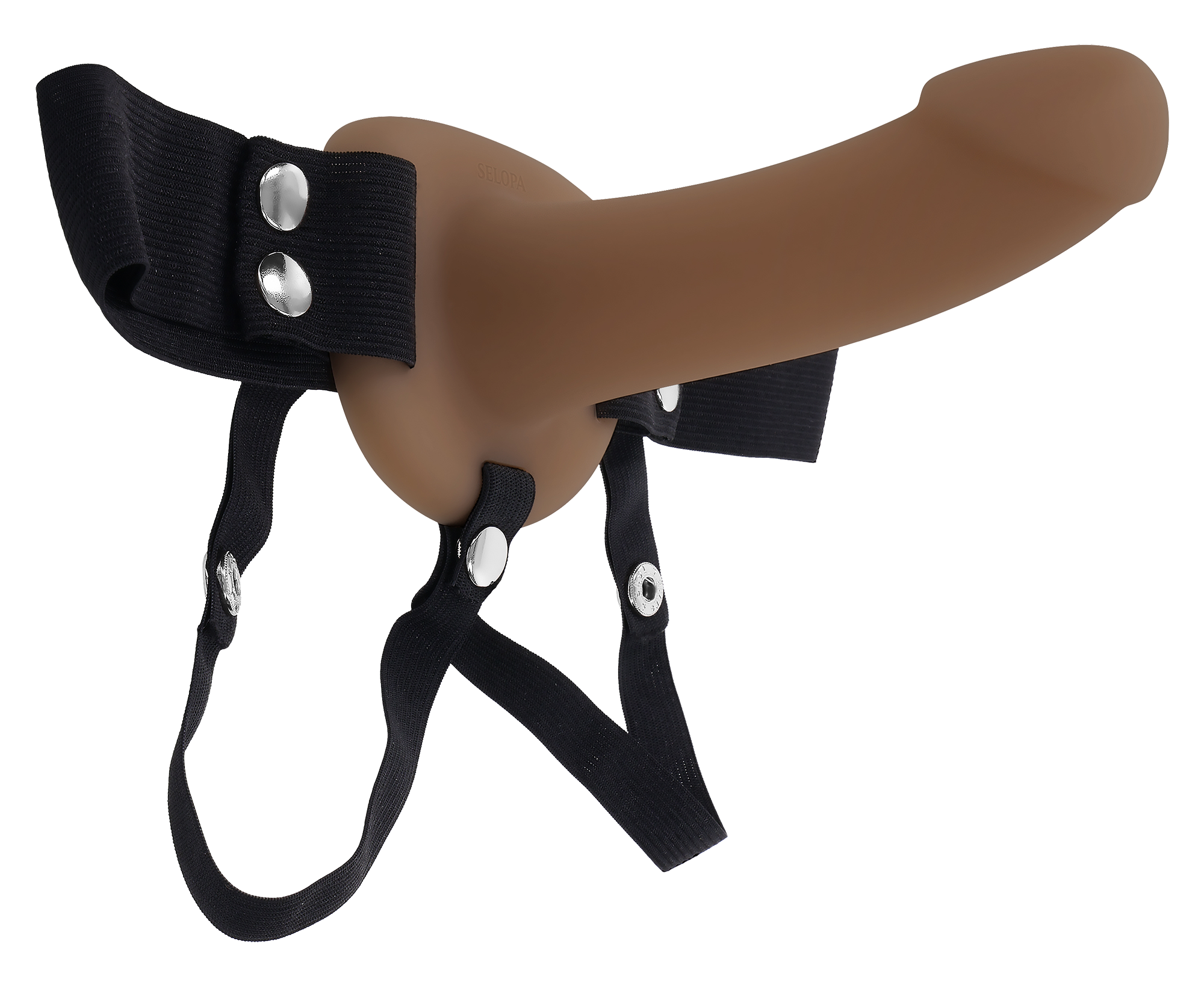 Ihålig Strap-On med Avtagbar Dildo – 16 cm