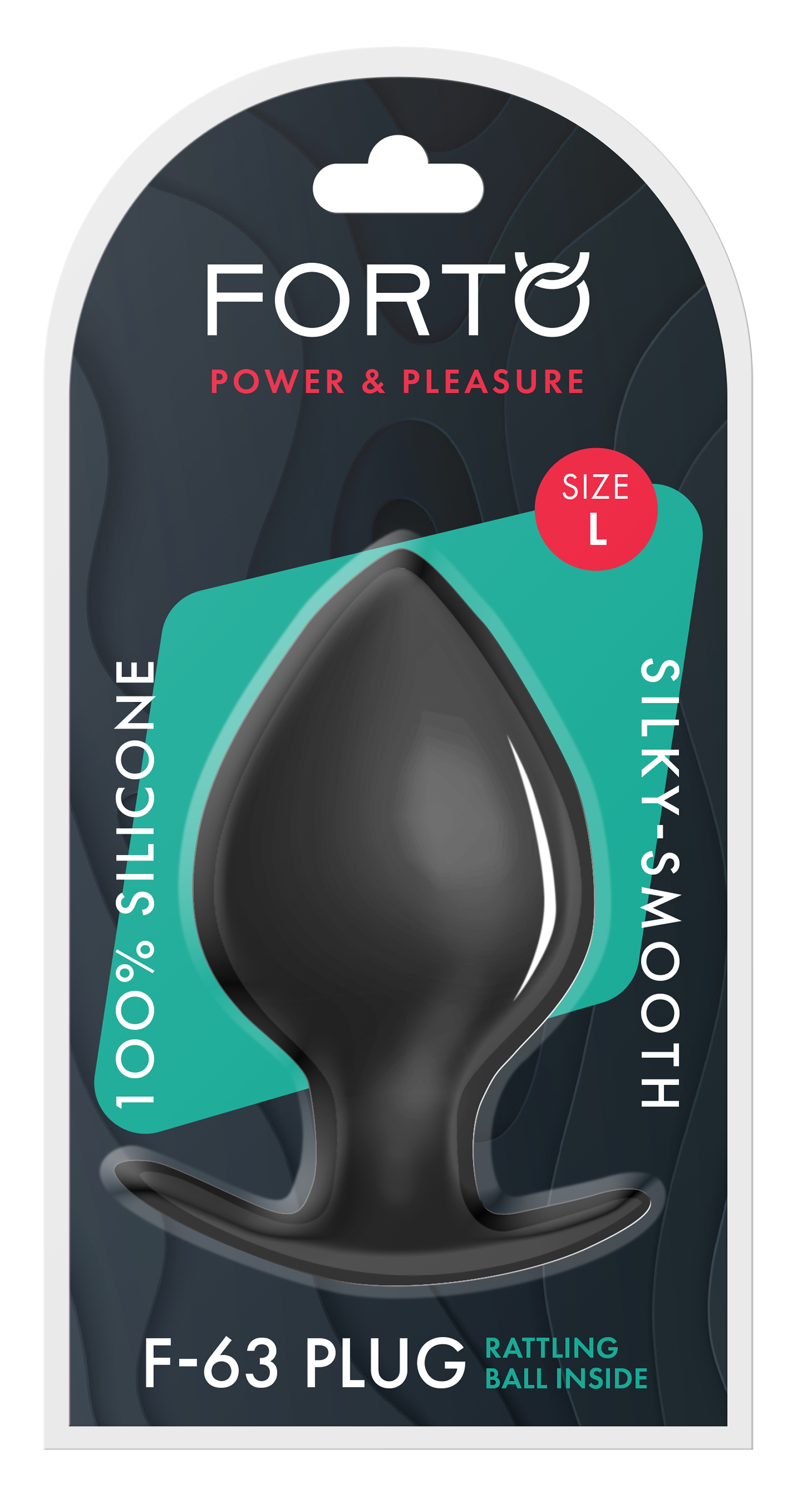 Forto Rattler Analplugg Large