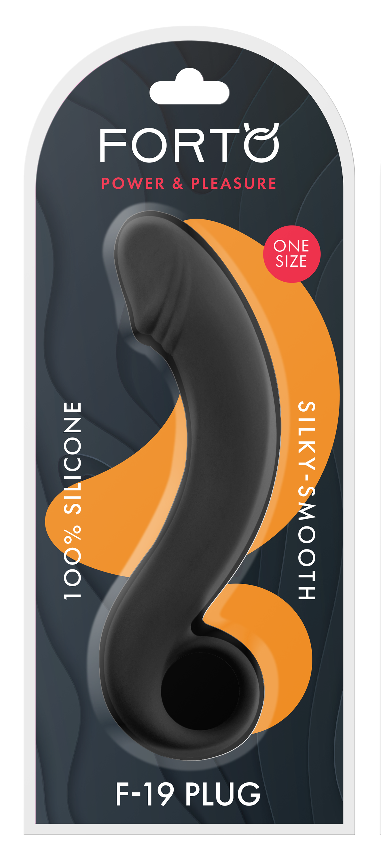 Forto F-19 Böjd Analplugg