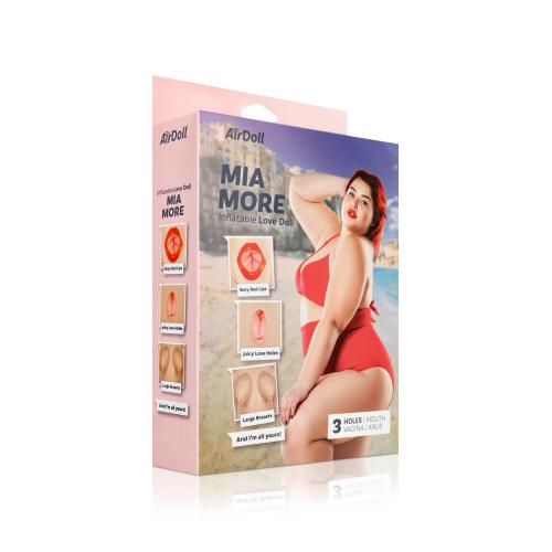 Mia More puhallettava rakkausnukke
