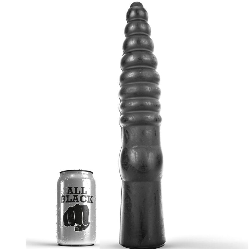 All Black Dildo 36 cm