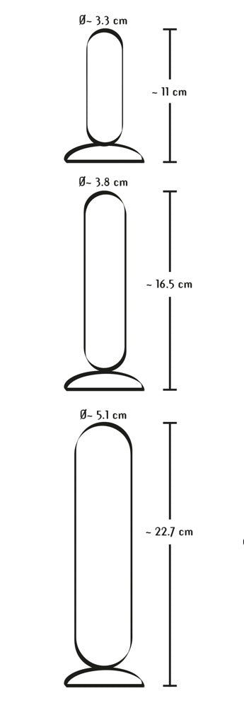 Dildo-anaaliseksin harjoitussetti