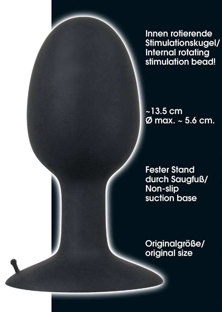 Backdoor XL Buttplug Med Kula