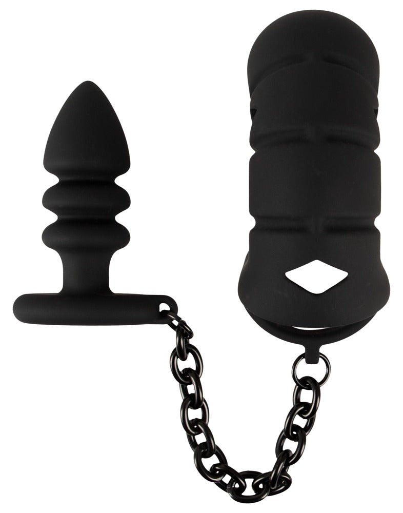 Cockcage Med Buttplug