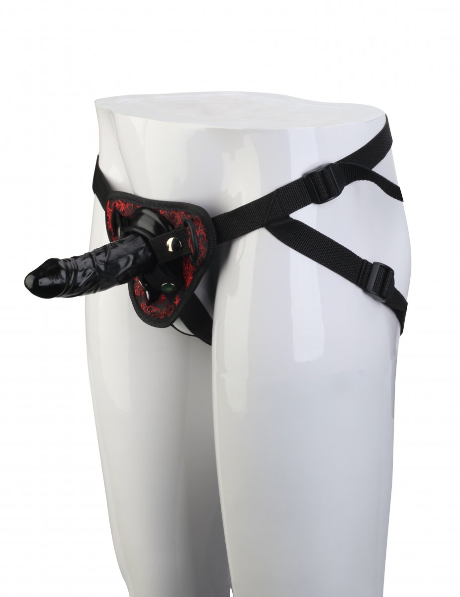 Hihna dildolla. Pituus 14,5 cm