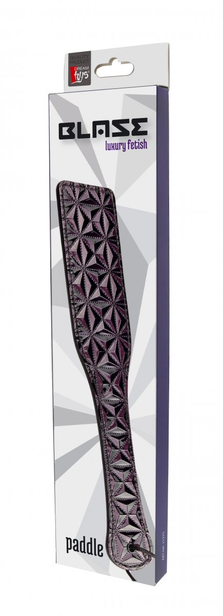 Svart / Lila Paddel 32 cm