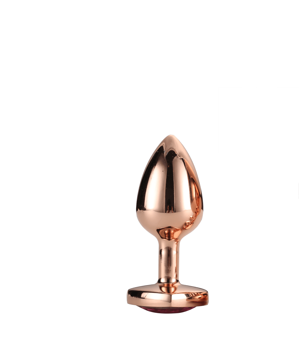 Kultainen Butt Plug Sydämellä
