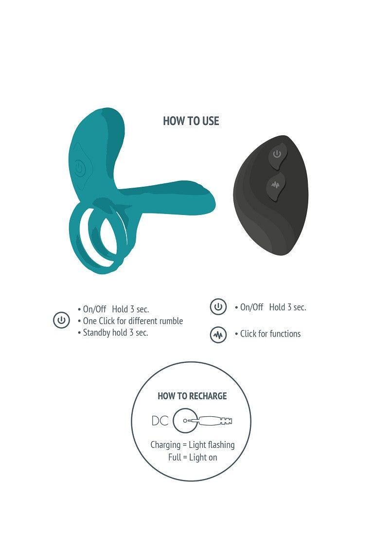Pari Vibrator Penis Ring