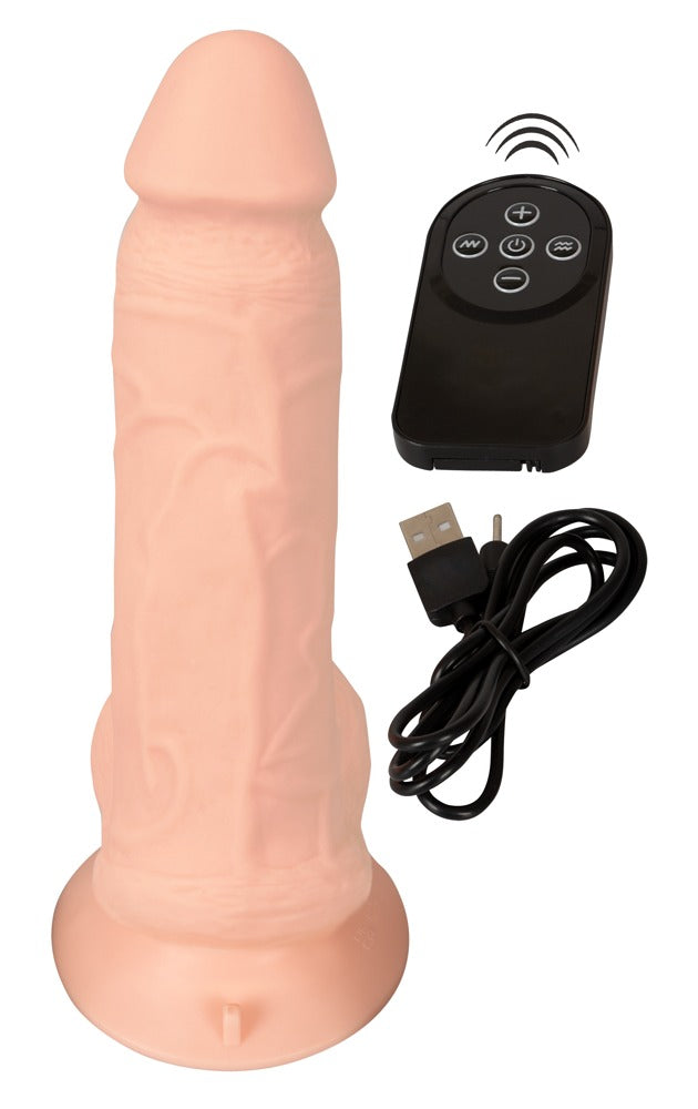 Kauko-ohjattu Nature Skin -dildo