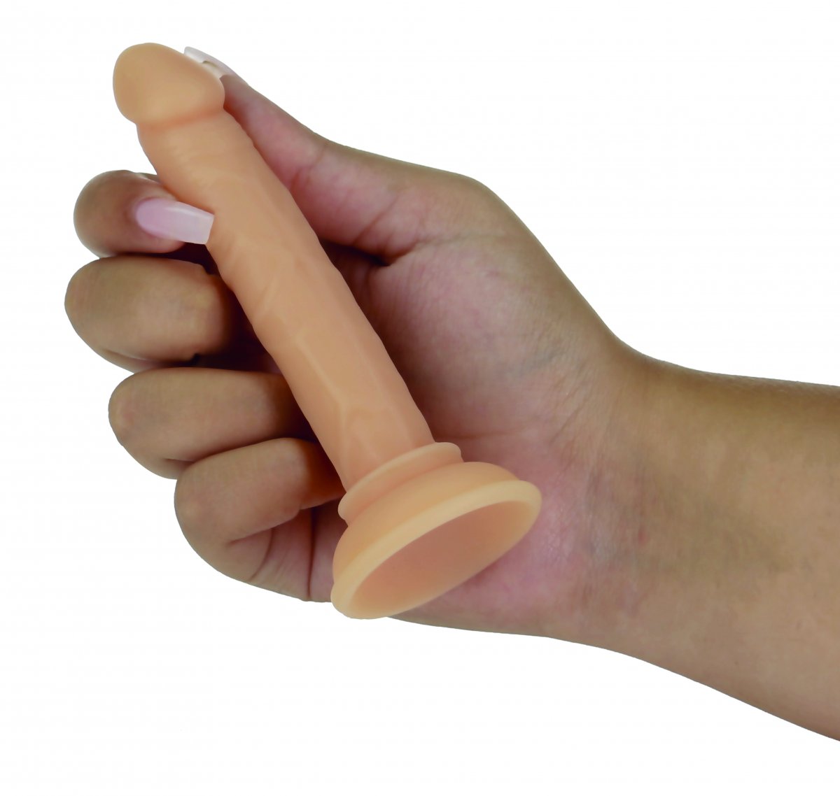 Mjuk Dildo Med Sugpropp