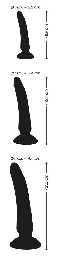 Crystal Clear Dildo Set