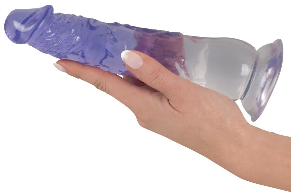 Läpinäkyvä Dildo 22 cm