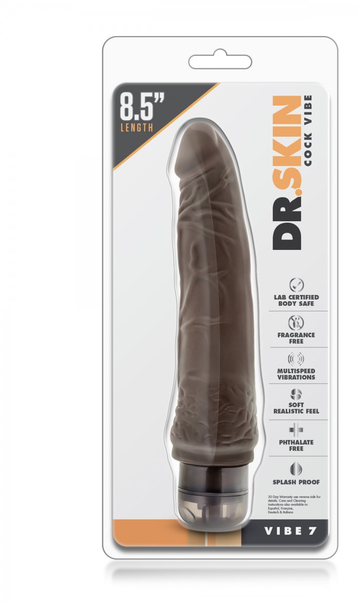 Dr.Skin Vibrating Dildo 21,5 cm