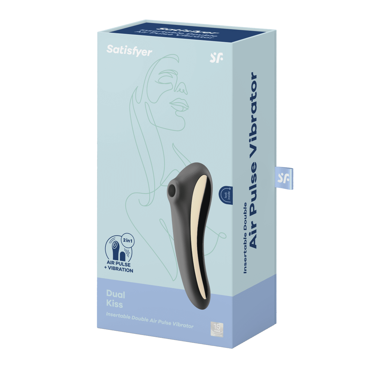 Dual Kiss Satisfyer -ilmanpaine
