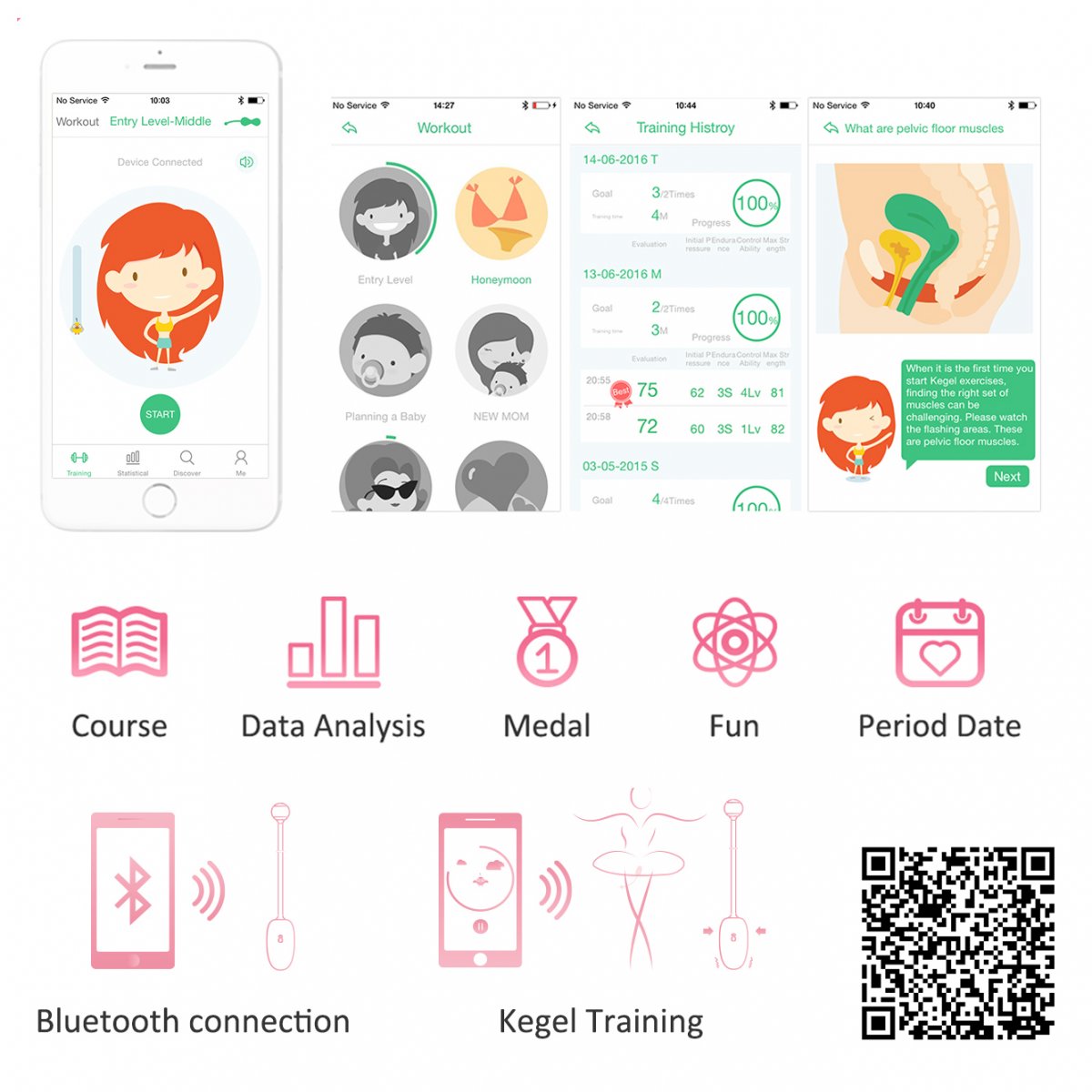 Magic Motion Kegeltränare Rosa