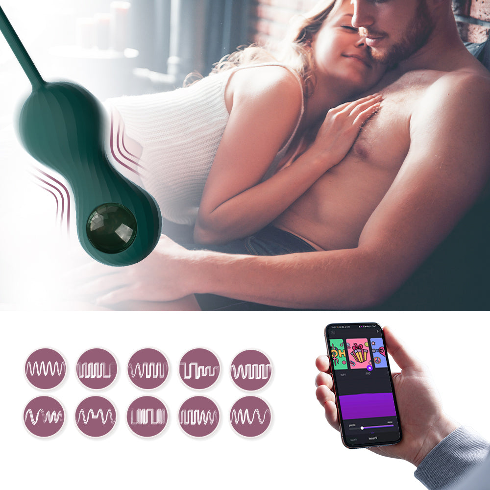 Magic Motion Duo Kegel Trainer Grøn