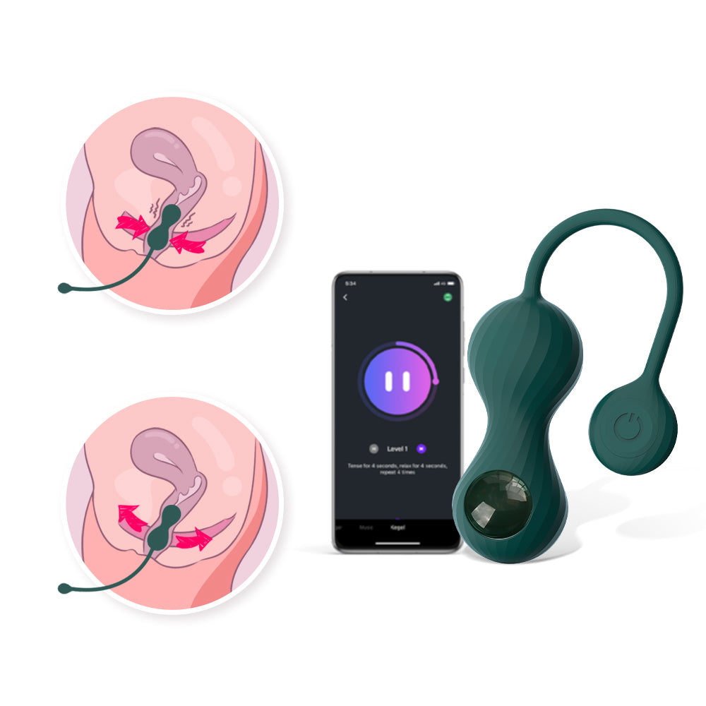 Magic Motion Duo Kegel Trainer Grøn