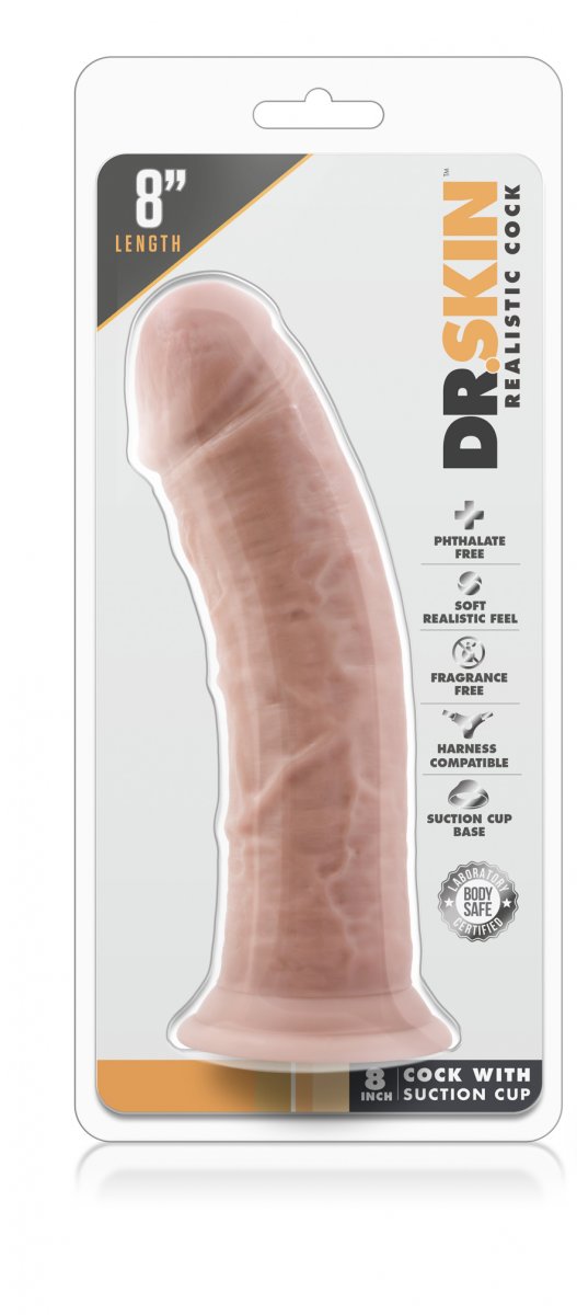 Dr Skin Realistisk Dildo 18 cm