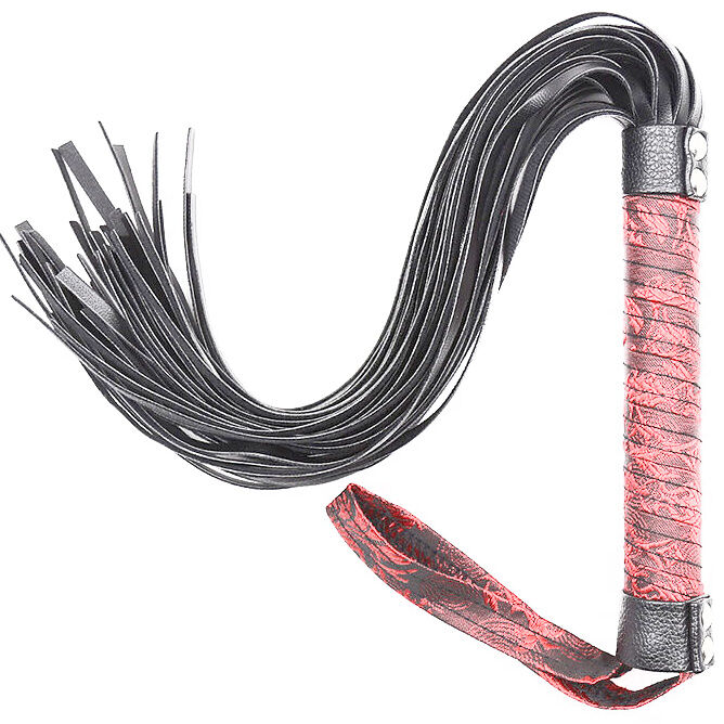 Red Flogger Whip