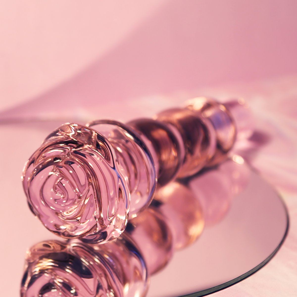 Glaze Glass Butt Plug