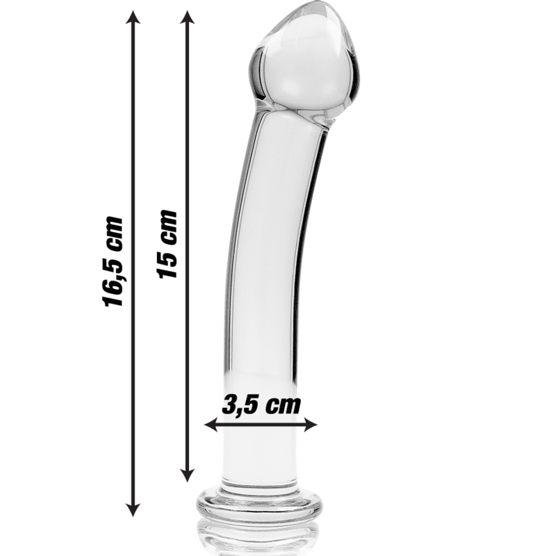 Nebula Series Model 11 Glass Dildo