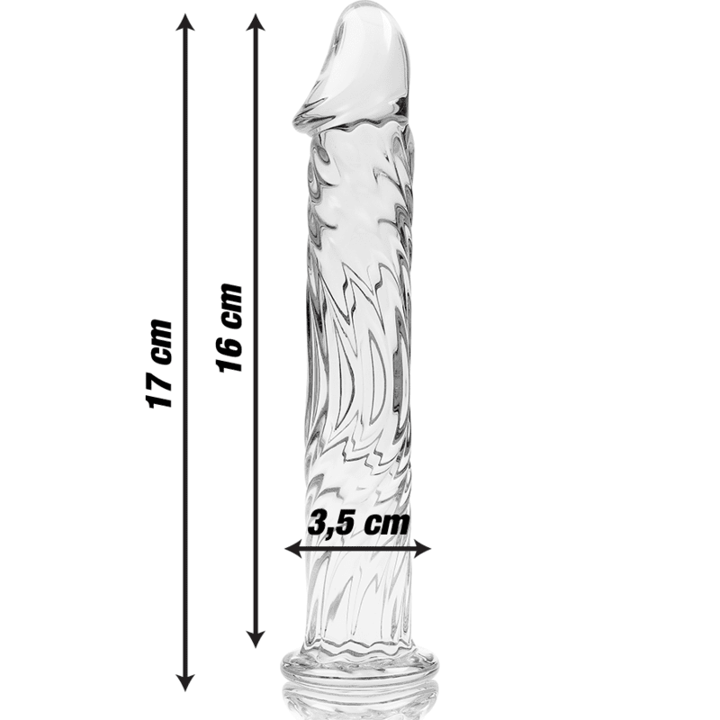 Nebula Series Model 12 Glass Dildo