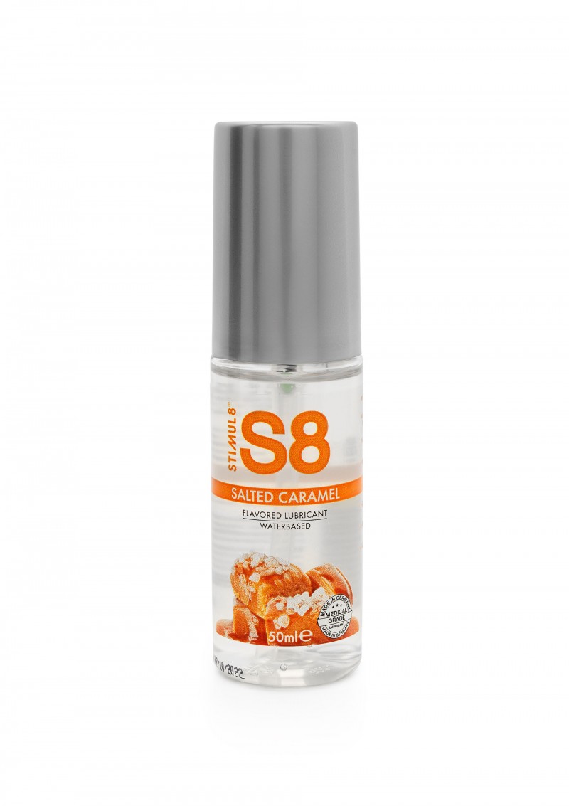 S8 vesipohjainen voiteluaine eri makuisia