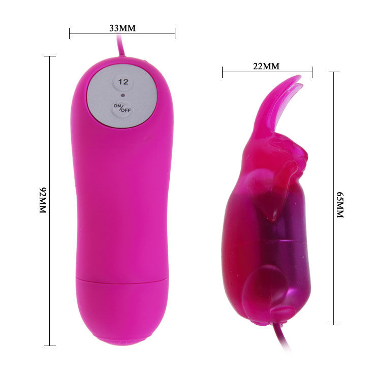 Rosa Vibratorägg Med Fjärrkontroll