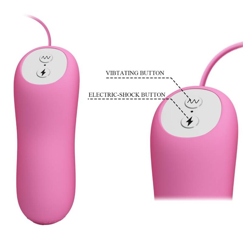 Nipple Clamps med Vibrator och Elektro Stimulans