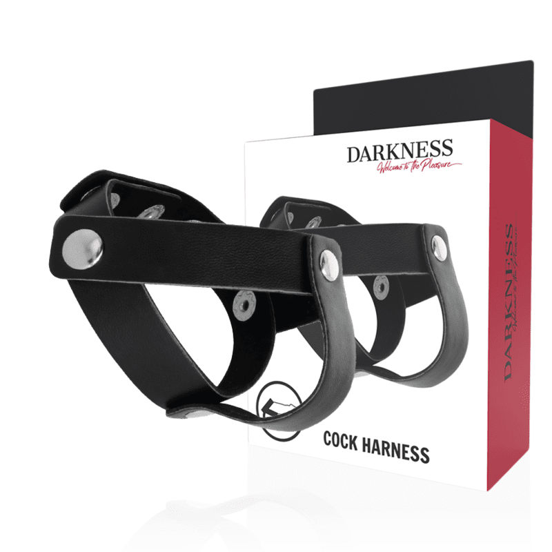 Dual Penisring Cock Harness