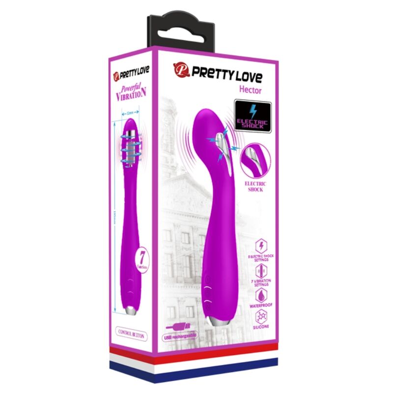 Pretty Love Hector Electroshock Vibrator Lila