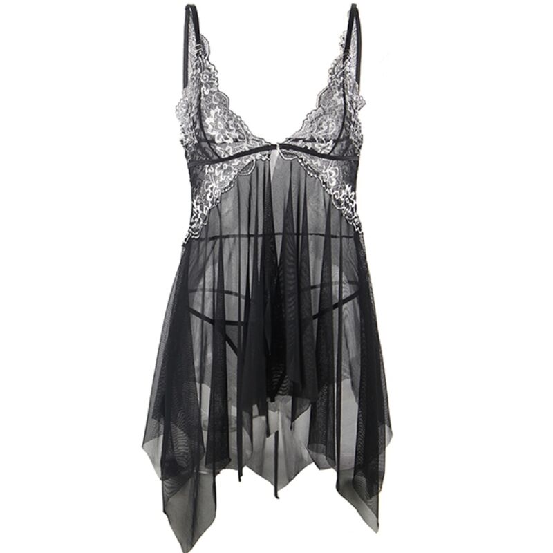 Subblime Elegant Babydoll med Asymmetrisk Kjol