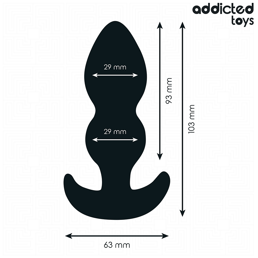 Addicted Toys Anal Plug – Silikon 10,3 cm