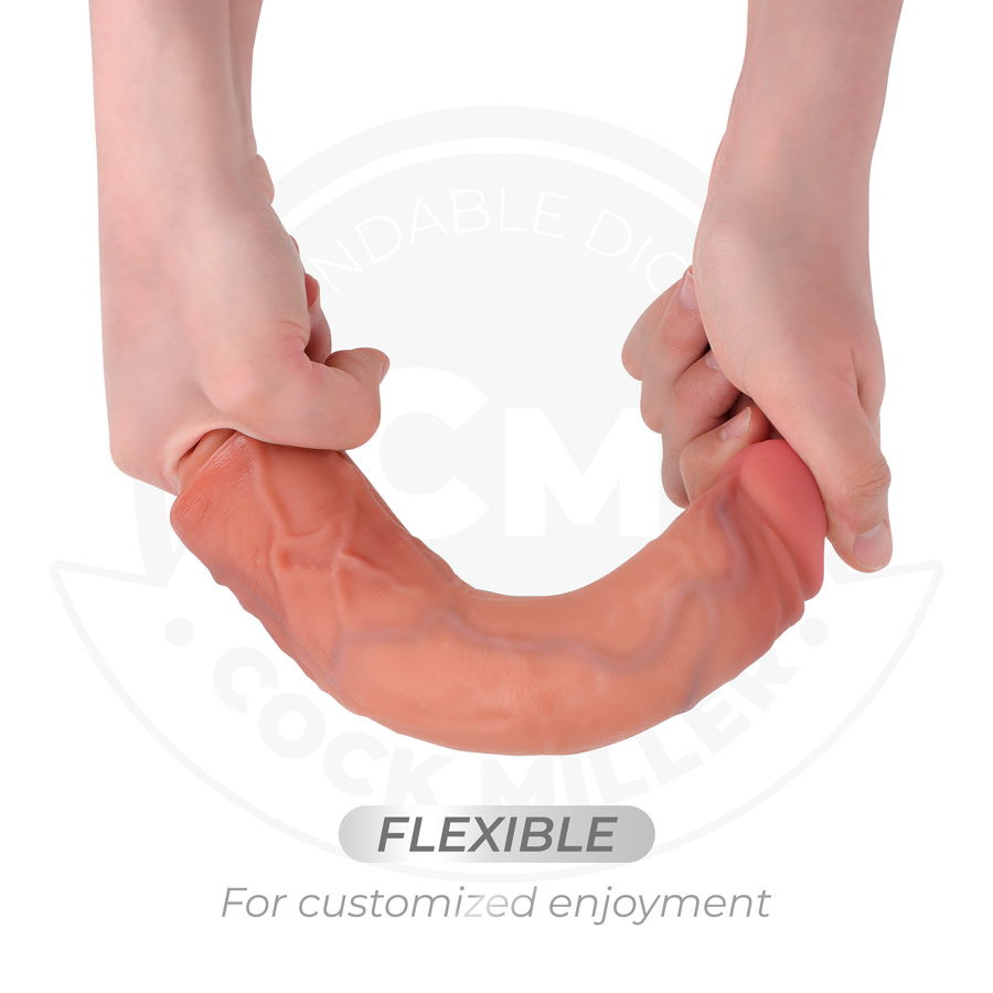 Cock Miller Realistic Dildo 20,5 cm – Vibrerande & Fjärrstyrd