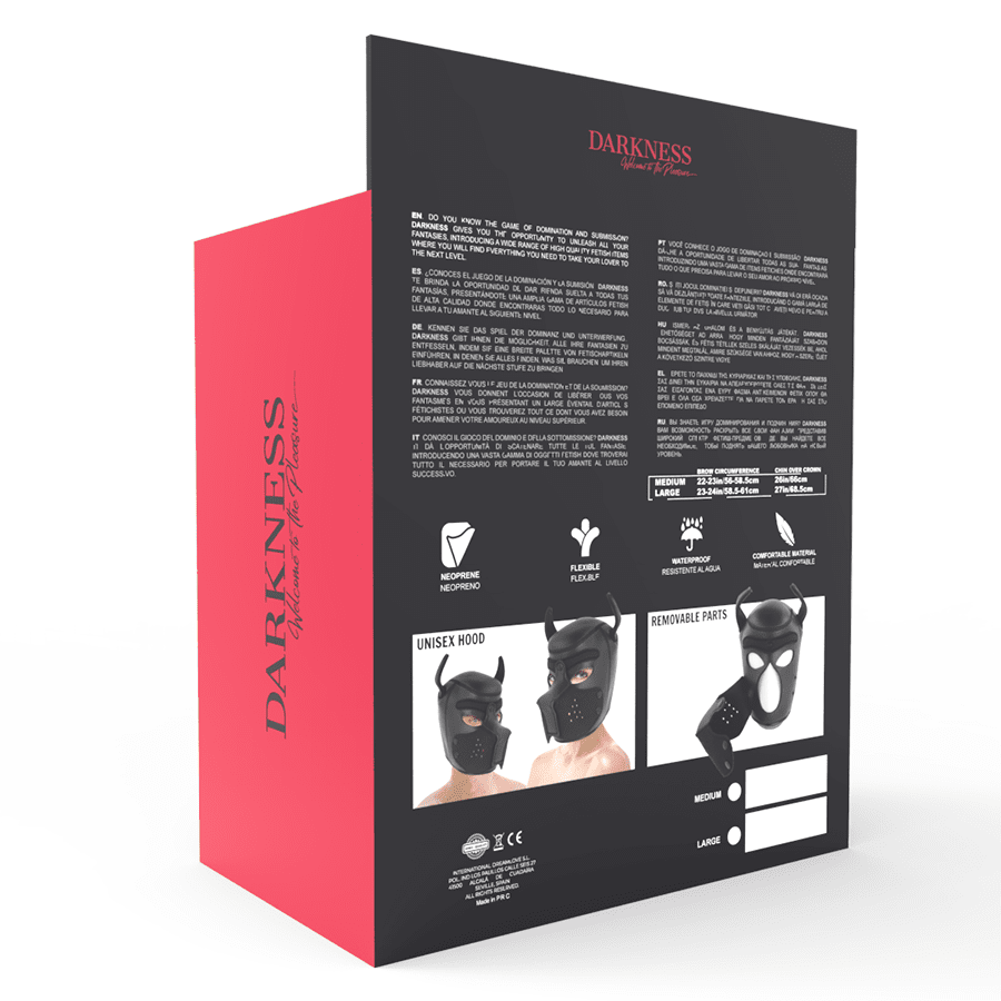 Neopreeninen koiran maski