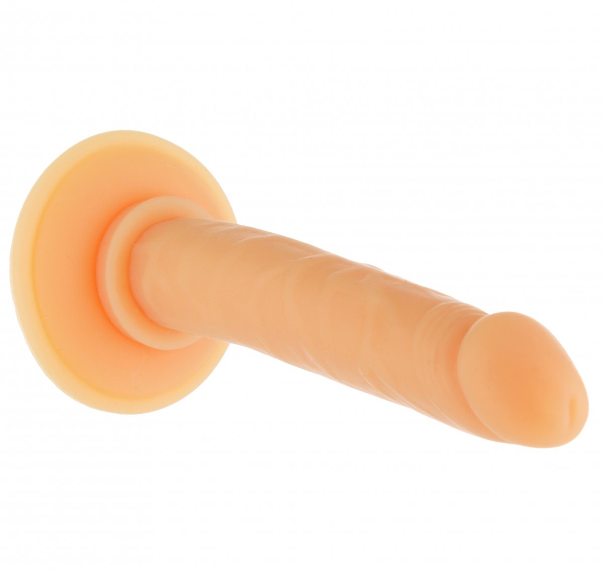 Mjuk Dildo Med Sugpropp