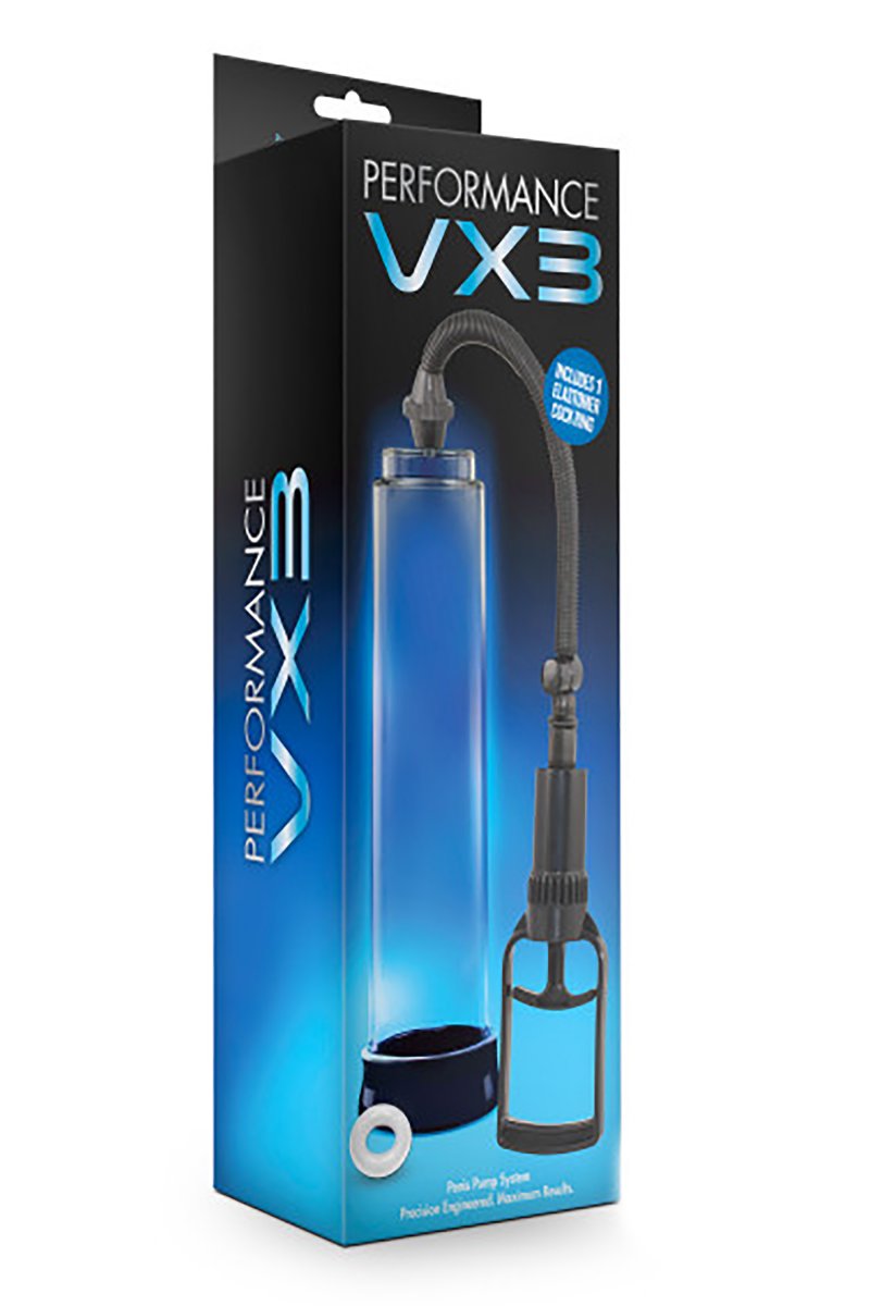 Penispumpe med pumpehåndtag