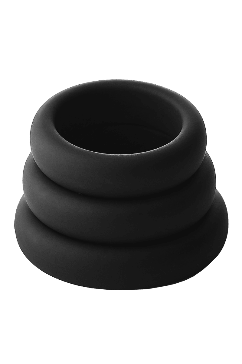 Tre St Pens Ringar Silikon