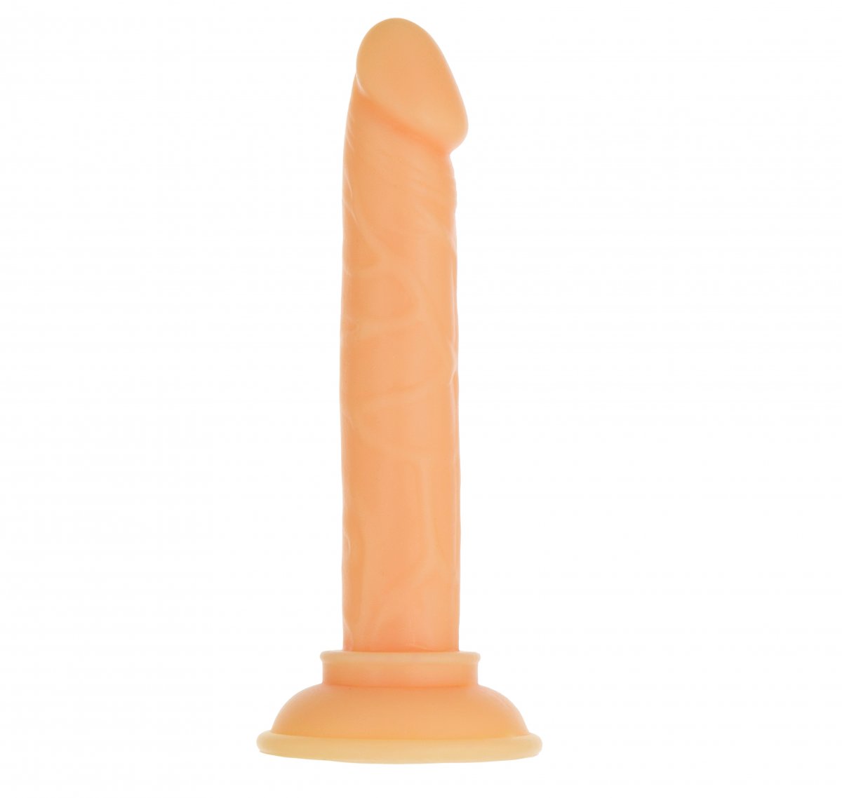 Mjuk Dildo Med Sugpropp
